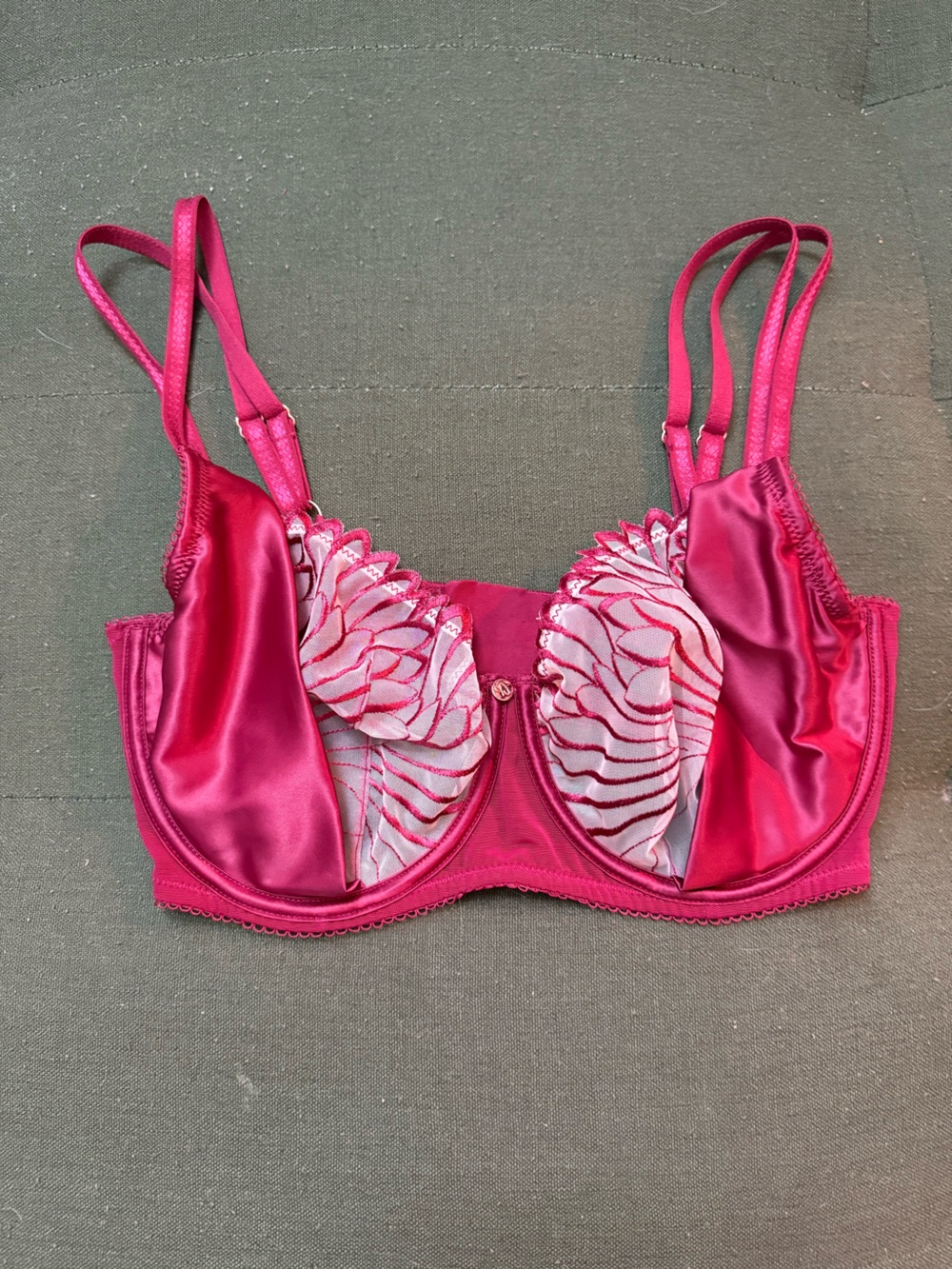 Scantilly Fallen Angel Red Balcony Bra